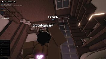 Timid fan offers her body for wild cartoon sex adventure in intriguing Roblox style