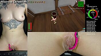 Playing Tropical Monster Girls Game On Stream