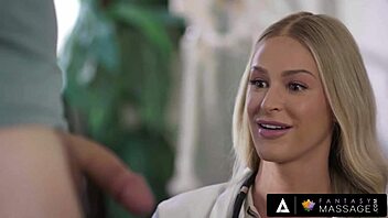 stunning dr emma hix helps patient finish with blowjob and cowgirl ride 💦