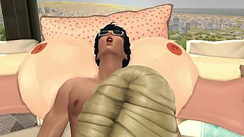 hey, check out hot hooters 3 where i'm banging the giant-titted resort owner in sims 4