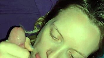 Milf Enjoys Intense Face Fucking Followed by Ball Licking and Cum Covered Facial