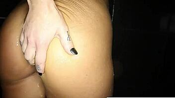 Brunette Babe Jezebelle Gets Steamy In The Shower Solo 😍🚿