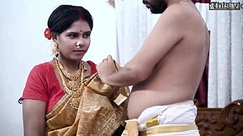 Tamil Housewife Experiences First Intense Armpit Fetish Fucking by Devar with Close-Up Cumshot on Hairy Pussy in Hindi Audio Wedding Scene
