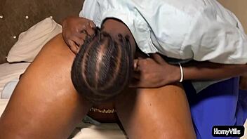 Oh yeah, these horny students are fuckin hard after school, doggystyle and missionary with big cock poundin