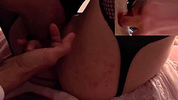 She gets her pussy eaten and ends up getting fucked in the ass