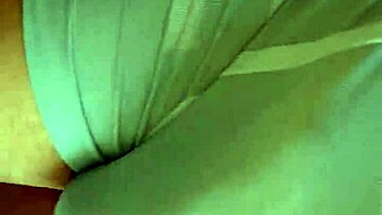 My hard cock bulges in tight shorts outdoors publicly