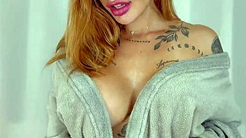 Redhead Friend Teases With Big Tits Until Brazilian Girlfriend Gets Skinny Body Pounded