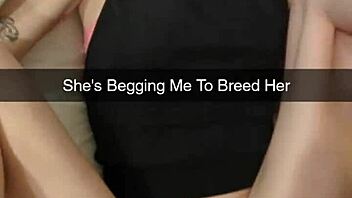 I crave you breeding me deep as ovulating cheating milf wife on snapchat