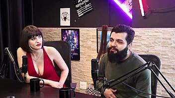 Lady Snow and Lord Kenobi share steamy moments in sensual cast part 5 with blonde and brunette swingers exploring