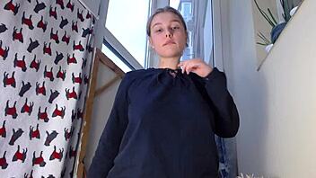 What Happens When a Petite Teen Blonde Explores Her Tight Asshole with Toys in a Steamy Solo Session Versus a Rough Group Encounter