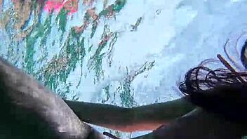 Teen Solo Babe Teases With Massive Toy By Poolside