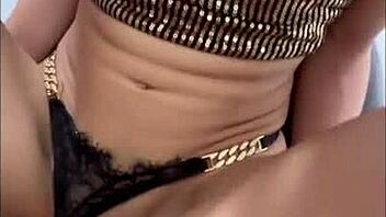 skinny latina beauty poses in costumes for her first amateur pov photoshoot in bedroom