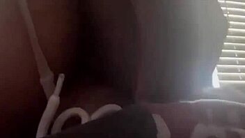 Wealthy guy scores big with curly-haired beauty boasting massive tits and thick ass next door