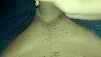 Masturbating This Huge Monster Cock Nonstop With Passionate Handjob And Cumshot