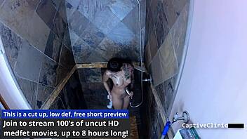 What are you doing to me in this lesbian torment at the clinica of america, stefania mafra?