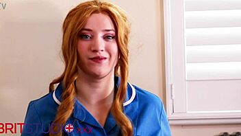 Play with your cock and cum for Nurse Greene now!