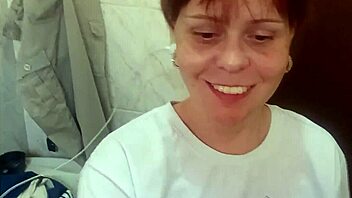 redhead catches her friend masturbating in the shower and decides to help him 😏 with blowjob and cumshot