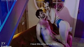 Smoking Hot Chastity Tease with Scarlotssecrets and Marcus Quillan - Why Wait for This Film Today?!