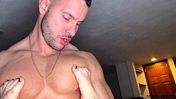 Huge tit Angela Spades rides a big uncut cock in athletic lingerie fun 💪🍆