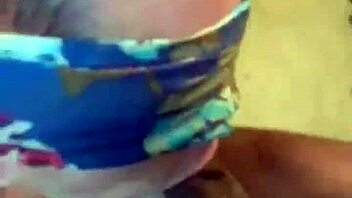 Blindfolded Slut Gags On Huge Black Cock In Amateur Interracial Face Fuck