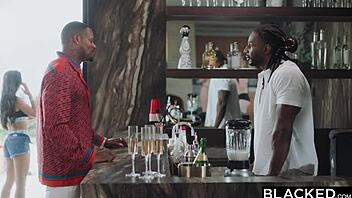 hey, check out this blacked bbc hungry milf serenity cox diving into her first ever gangbang adventure