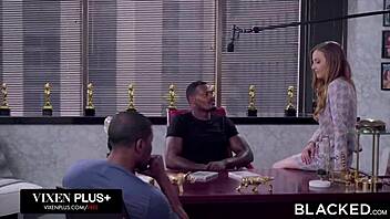 hey, check out this blacked bbc hungry milf serenity cox diving into her first ever gangbang adventure