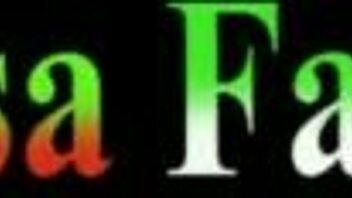 Teen ebony babe rides big black cock doggystyle to squirting orgasm in rough cowgirl action