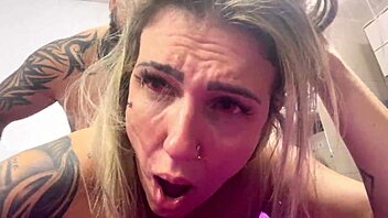 That steamy homemade session featured intense thrusting without protection into her wet natural spot until eyes turned red from climax