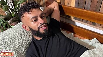 Naughty girl wakes cuckold boyfriend for threesome with friend