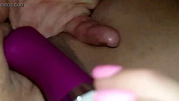 Amateur couple enjoys fingering wife to wet orgasm with toys