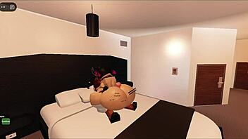 oh fuck yeah, take this rough deepthroat while i destroy your big ass, you white whore!!