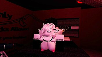 Horny fan pounds away in intense fucking session on the bed with wild moans.