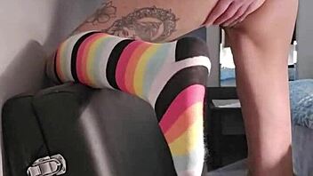 I love how Emy Angel gently touches and rubs herself in this groping session.