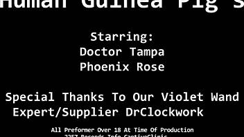 Hey, ever tried being a human guinea pig like Phoenix Rose with toys and latex gloves?