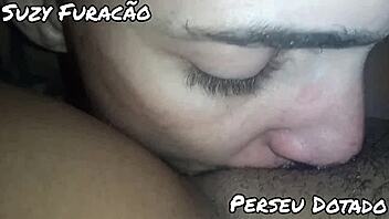 Fudendo na pele com marido Perseu Dotado - intense bbw anal with brunette cumshot and monster cock.