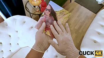 Uh I got caught as cuck4k panty sniffer busted with Czech wife fucking lucky guy