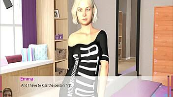 i feel so connected kissing this passionate lesbian couple deeply