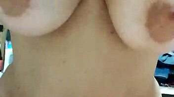 Curvy Amateur Milf with Massive Tits and Natural Assets in Homemade Action