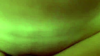 sharing the bed with thick woman on vacation leads to fantasy creampie in missionary