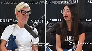 interracial ffm threesome with a busty woman