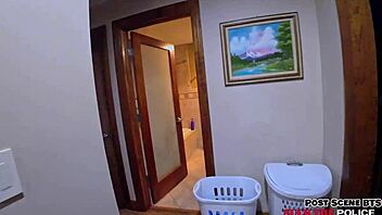 Blackmail Continues With Petite Blonde Miraa Monroe Deepthroat Gagging And Ball Licking