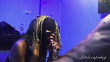 Slutty woman casually rides latex cock while spanking her skinny ass and fucking pussy in solo session.