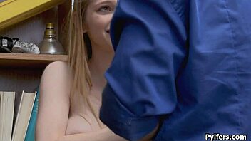 Big Tit Russian Shoplifter Gets Caught on Hidden Cam and Fucked Hard in the Shop Reality Scene