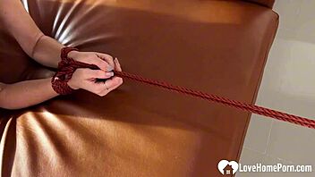 Why does naughty student get such a hard spanking lesson for skipping homework?