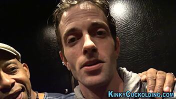 Domina cuckolds for cum