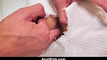 busty milf natasha nice gets anal in shower from hung guy - analkink