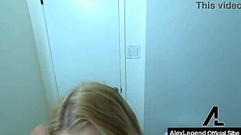 stepsis chloe cherry enjoys bathroom encounter with alex legend