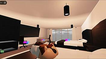 oh fuck yeah, take this rough deepthroat while i destroy your big ass, you white whore!!