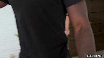 Adorably innocent tiny 18+ blonde Kate Bloom gets her hole plowed by massive cock outdoors