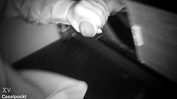 I went to the glory hole and hooked up with a guy with a thick cock inside the cabin